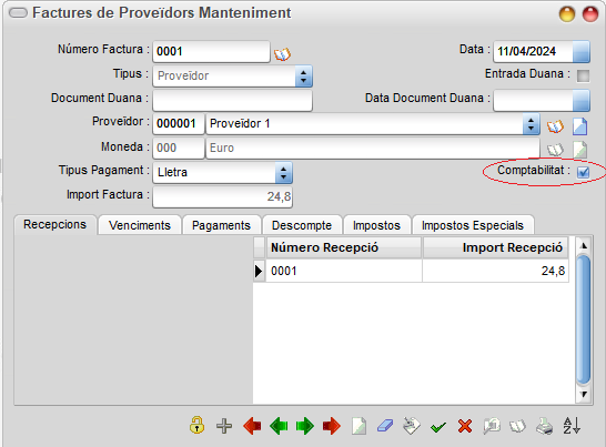Factures_Proveidor
