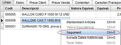 Seguiment